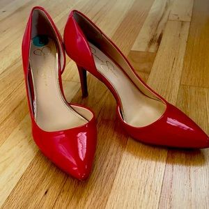 Jessica Simpson Red Pumps